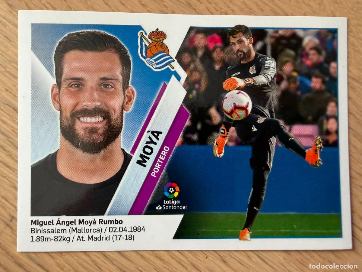 Fu&szlig;ball-Sticker: 2 MOYA REAL SOCIEDAD 19 20 2019 2020 LIGA SANTANDER COLECCIONES ESTE SIN PEGAR STICKER
