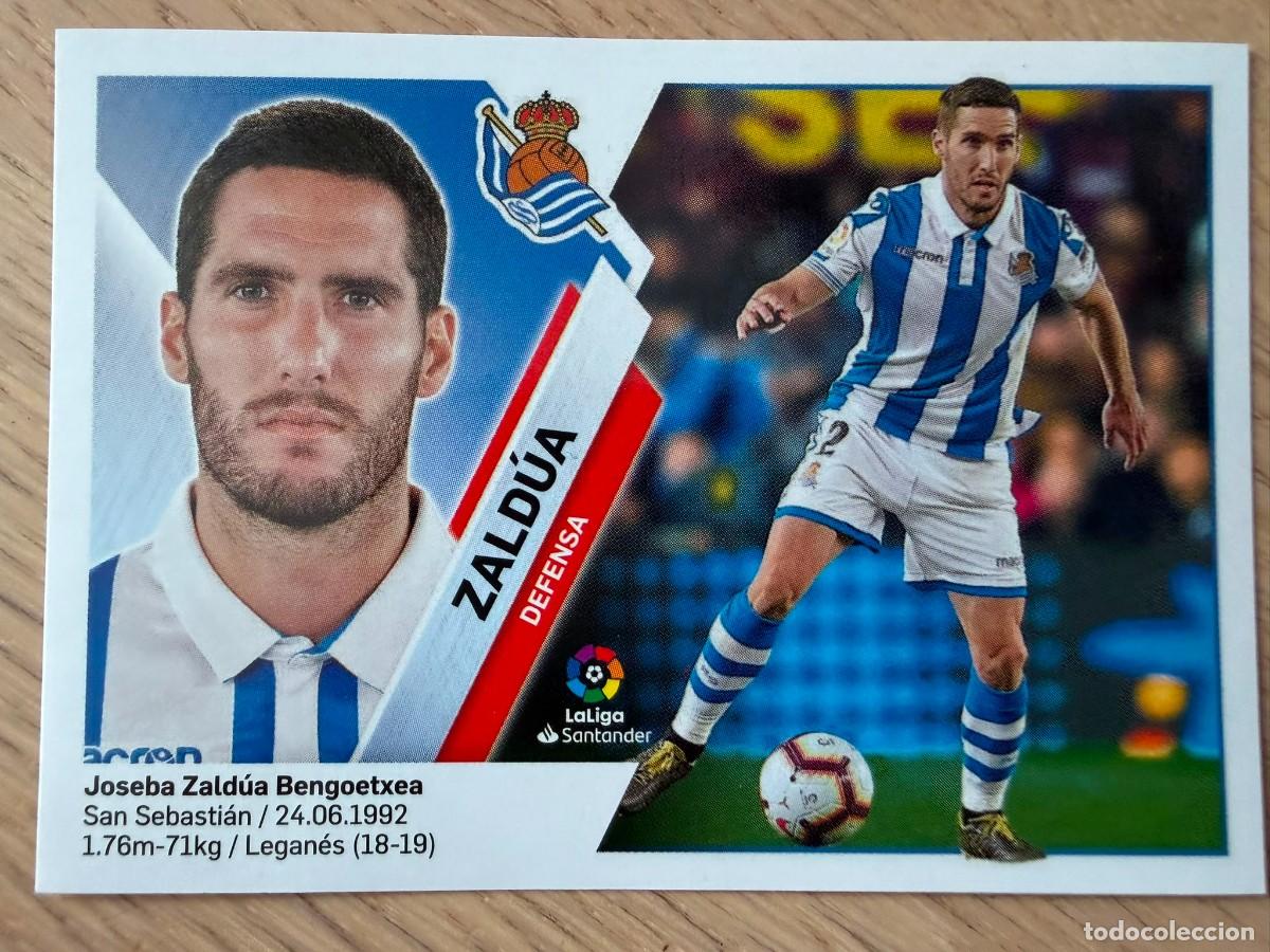 Football Stickers: 3 ZALDUA REAL SOCIEDAD 19 20 2019 2020 LIGA SANTANDER COLECCIONES ESTE SIN PEGAR STICKER