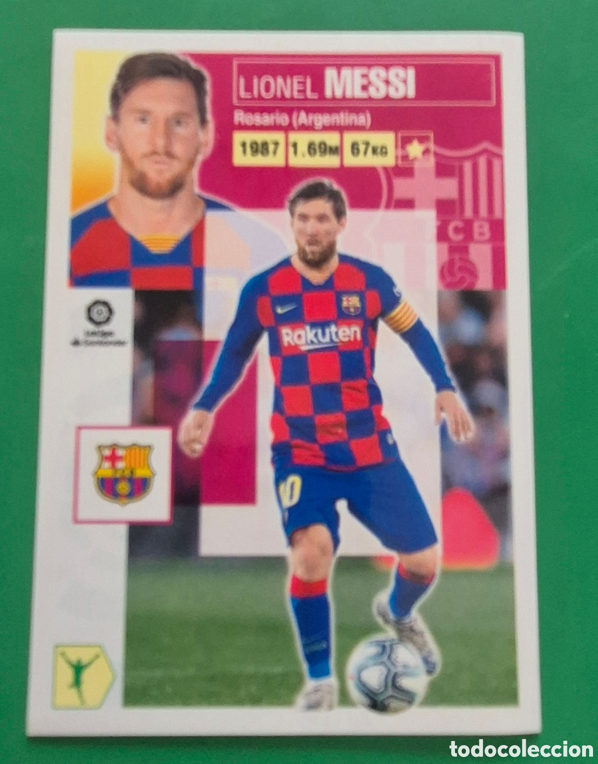 Figurine di Calcio: CROMO MESSI 15 BARCELONA LIGA 2020 2021 20 21 ESTE PANINI NUNCA PEGADO