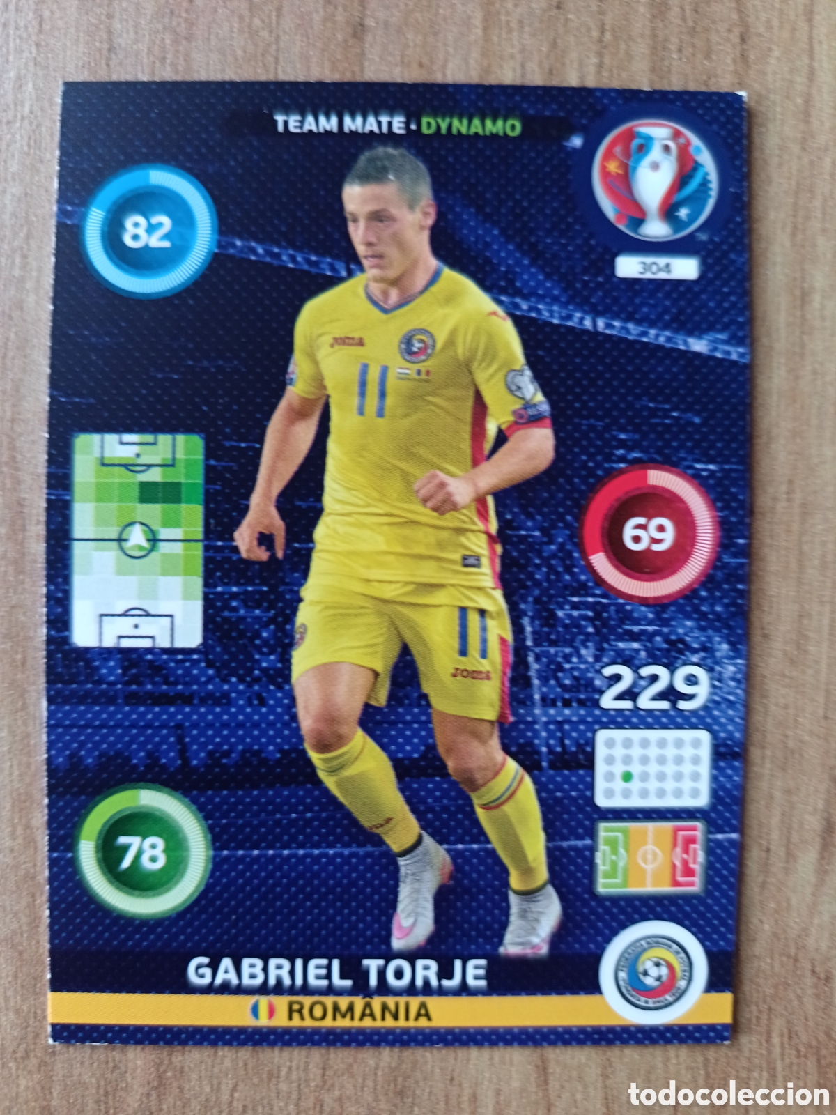Figurine di Calcio: 304 Gabriel Panini Adrenalyn XL UEFA Euro 2016 Eurocopa 16