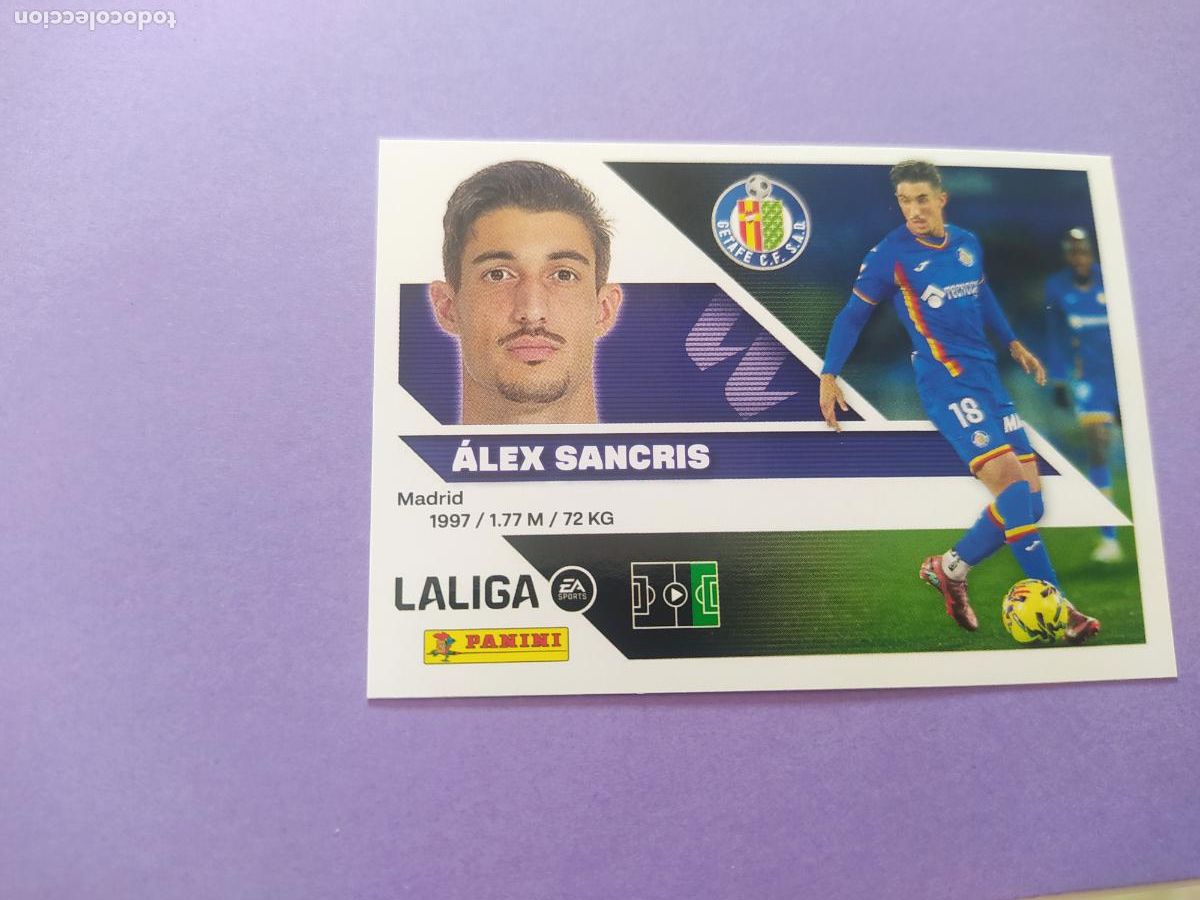 Fu&szlig;ball-Sticker: LIGA ESTE 2026 2027 26 27 NUEVO - GETAFE N&ordm; 17 ALEX SANCRIS