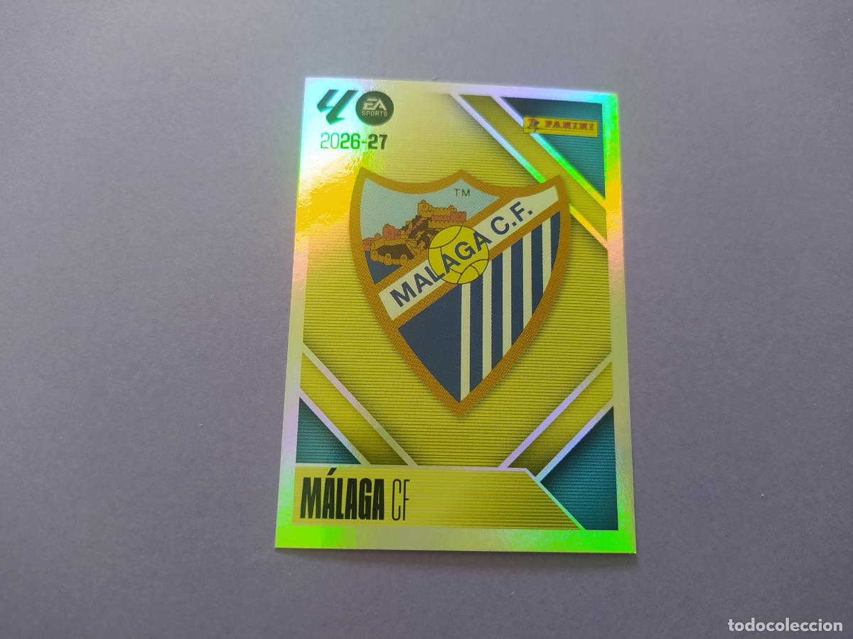 Football Stickers: LIGA ESTE 2026 2027 26 27 NUEVO - MALAGA N&ordm; 1 ESCUDO