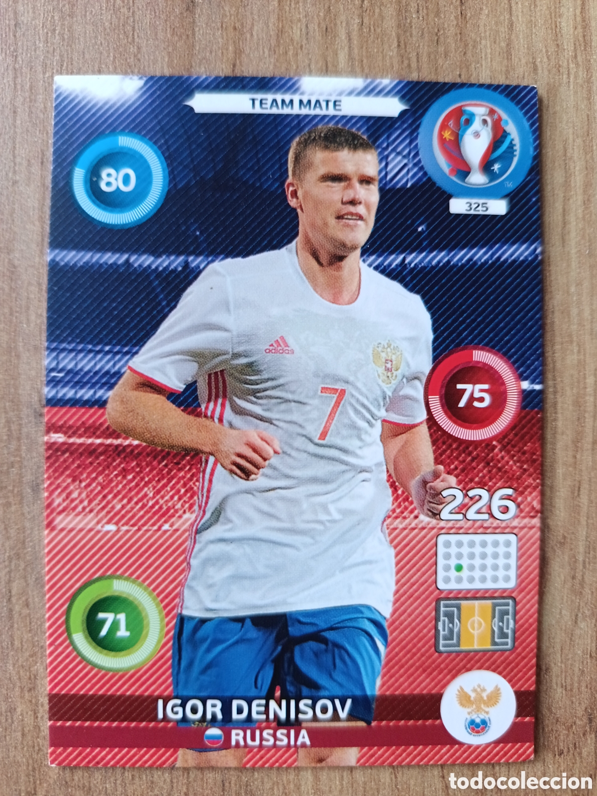 Football Stickers: 325 Igor Panini Adrenalyn XL UEFA Euro 2016 Eurocopa 16