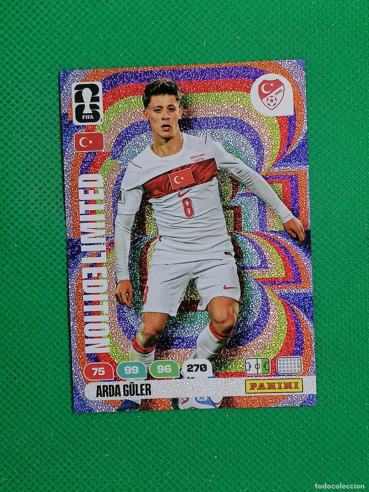 Cartes &agrave; collectionner de Football: ARDA GULER TURQUIA LIMITED EDITION ⚽ PANINI ADRENALYN FIFA WORLD CUP 26 2026 ⚽