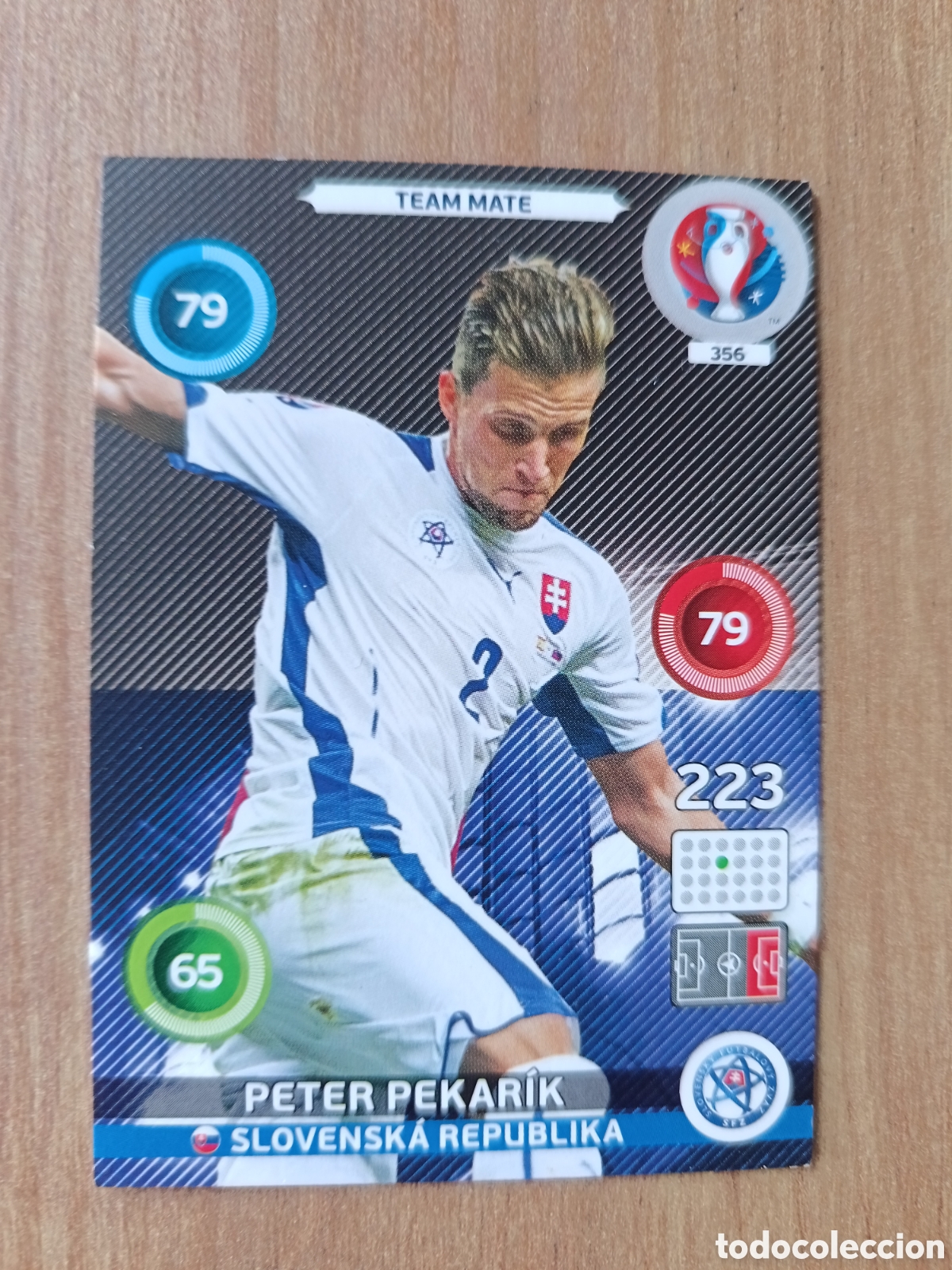 Cromos de f&uacute;tbol: 356 Peter Panini Adrenalyn XL UEFA Euro 2016 Eurocopa 16