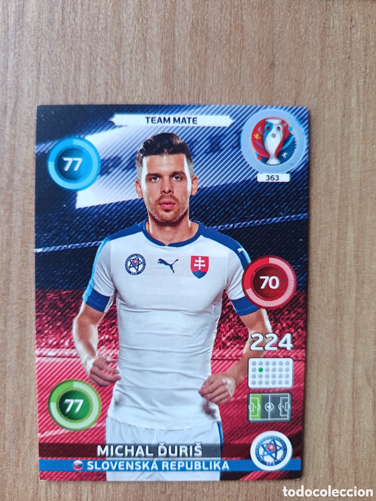 Football Stickers: 363 Michal Panini Adrenalyn XL UEFA Euro 2016 Eurocopa 16