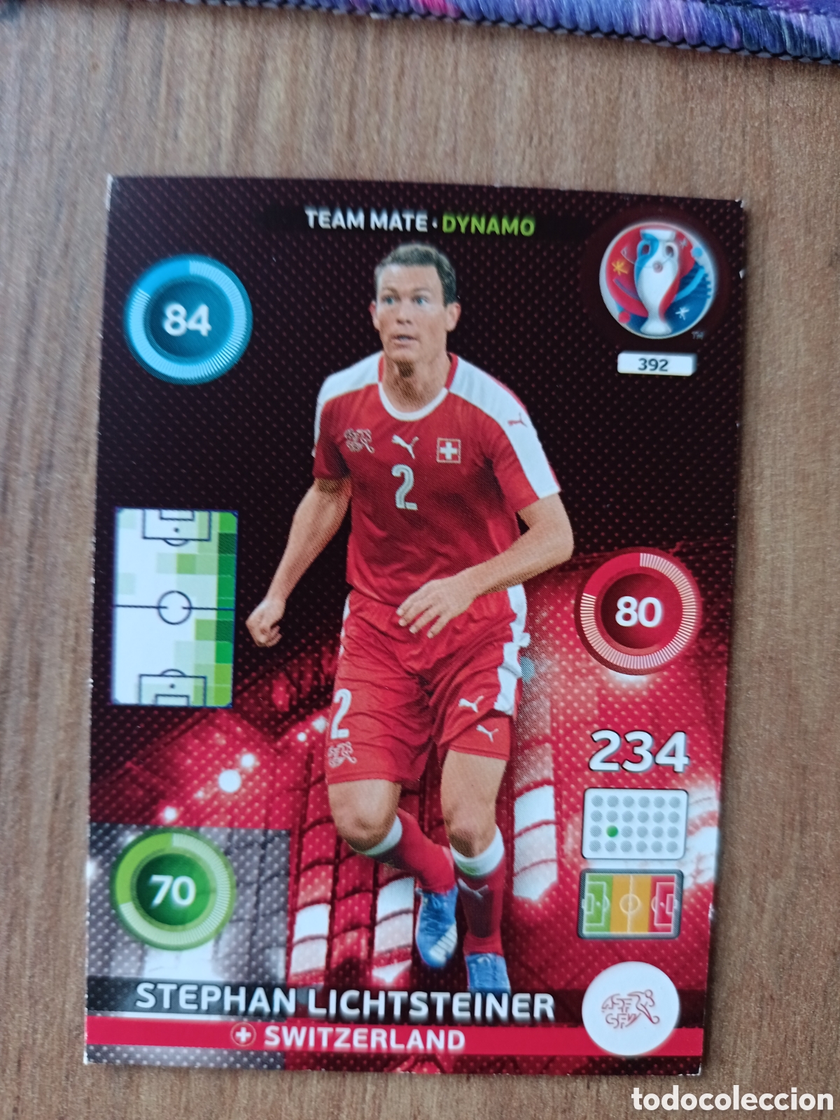 Football Stickers: 392 Stephan Panini Adrenalyn XL UEFA Euro 2016 Eurocopa 16