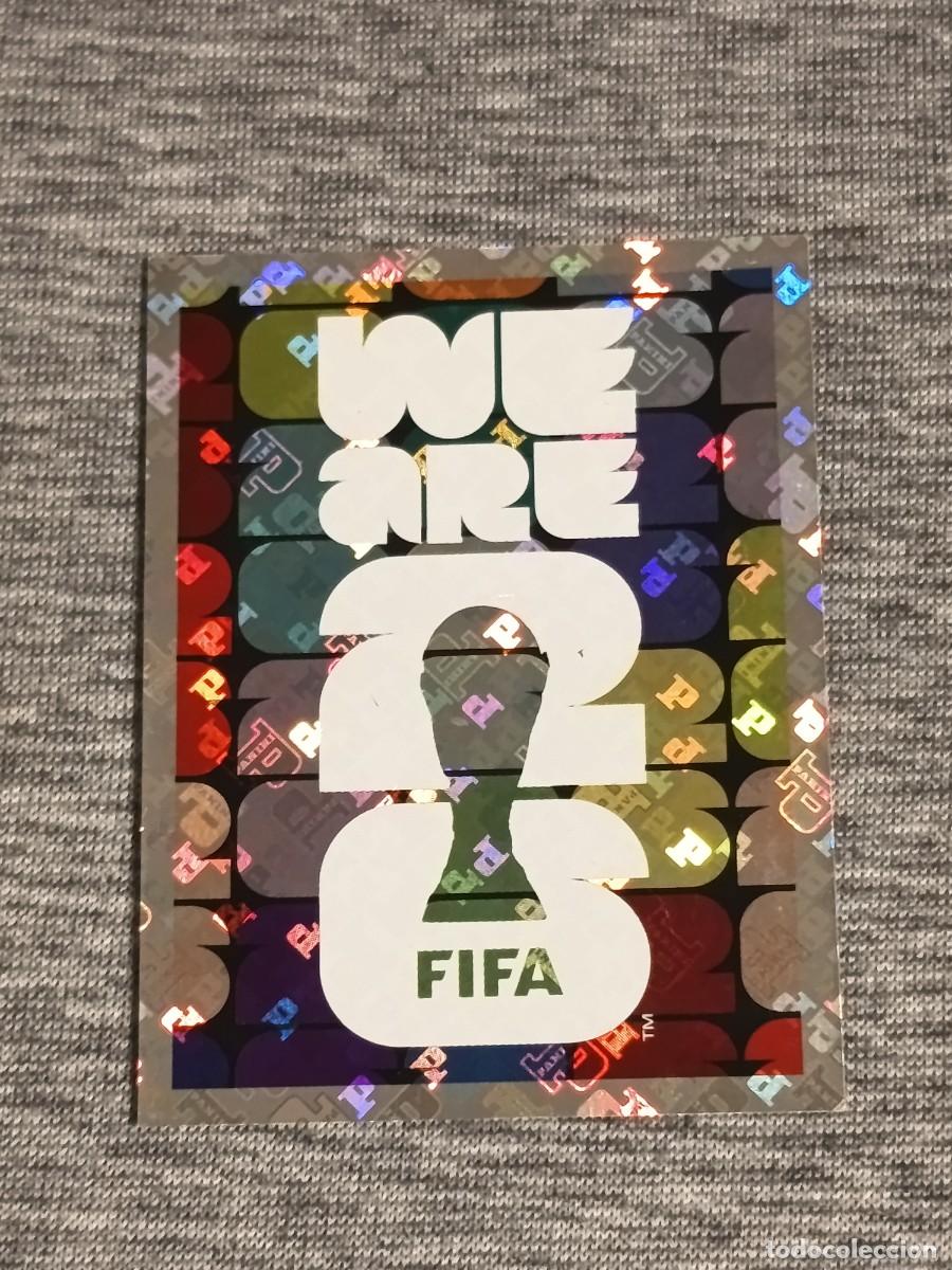Figurine di Calcio: LOGO WE ARE FIFA FWC 4 STICKER MUNDIAL 2026 PANINI FIFA WORLD CUP NUEVO