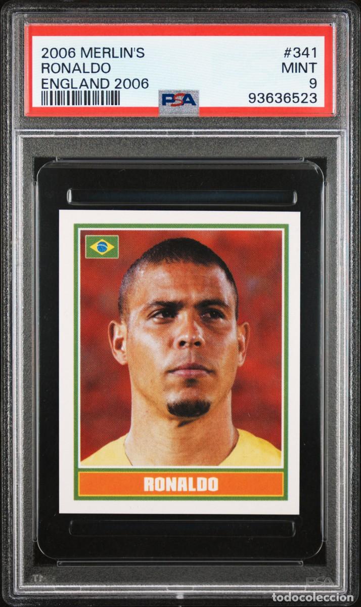 Figurine di Calcio: Ronaldo #341 Brasil Merlin England 2006 PSA 9