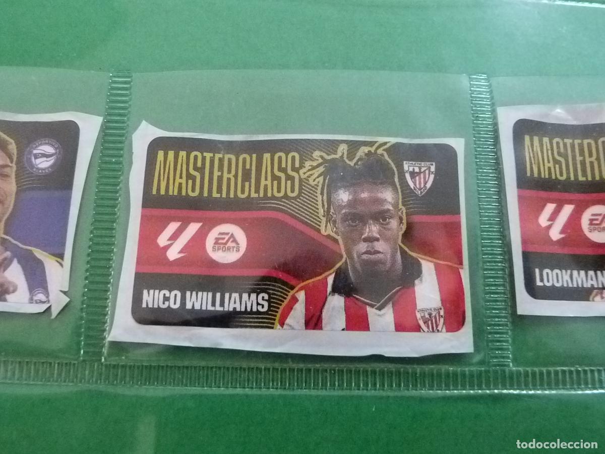 Cromos de f&uacute;tbol: CHICLE DE F&Uacute;TBOL NICO WILLIAMS ATH. BILBAO LIGA ESTE 2026-2027/26-27 DE PANINI