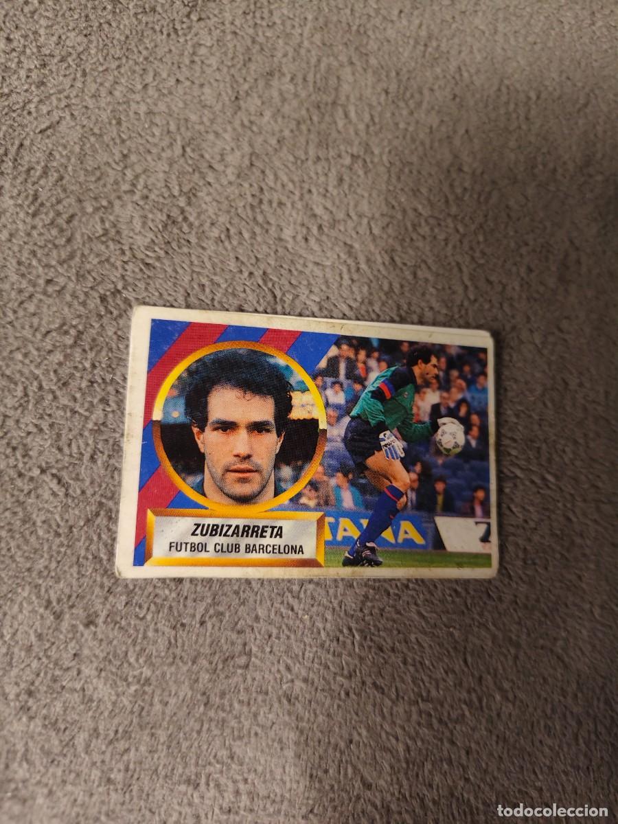 Cromos de f&uacute;tbol: EDICIONES ESTE 88 89 1 ZUBIZARRETA F.C. BARCELONA 1988 1989 LIGA NUNCA PEGADO AAR