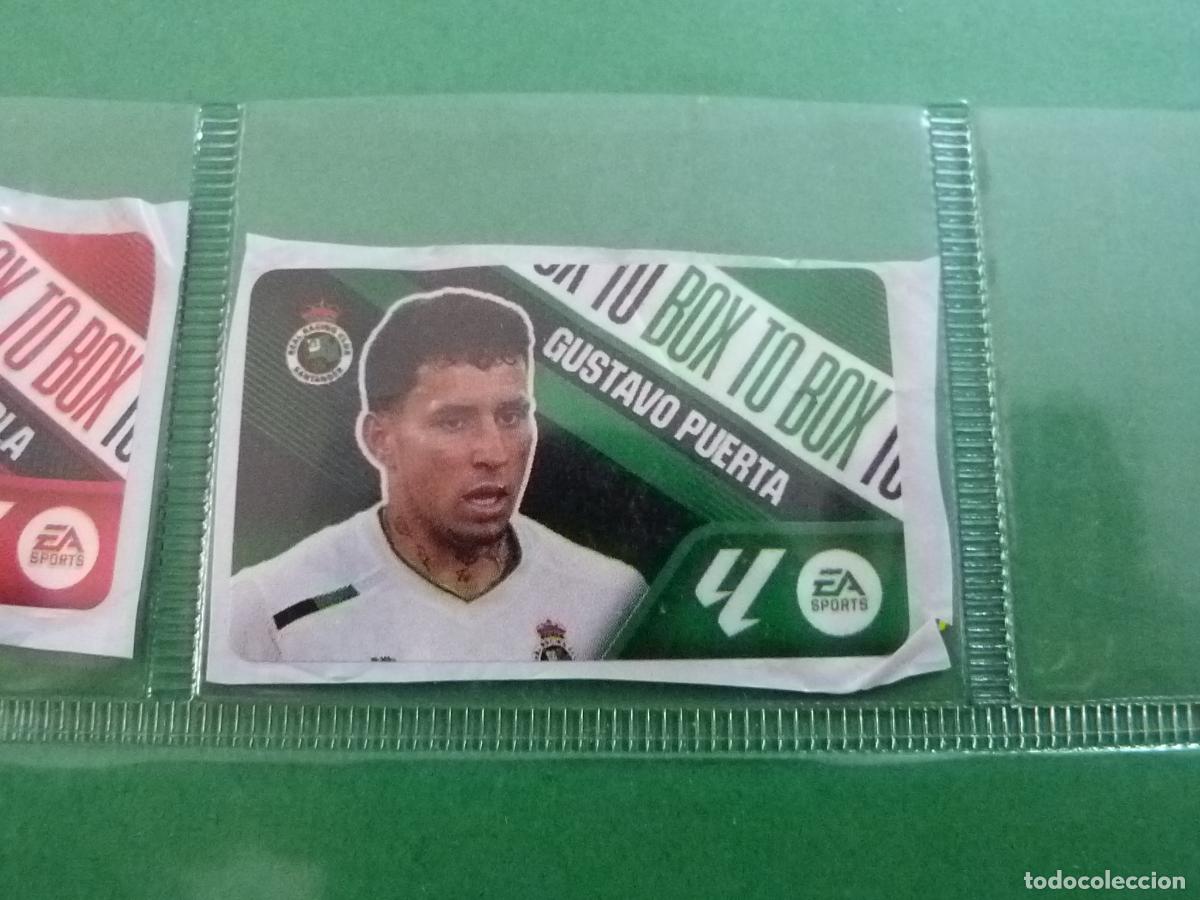 Cromos de f&uacute;tbol: CHICLE DE F&Uacute;TBOL GUSTAVO PUERTA RACING DE SANTANDER LIGA ESTE 2026-2027/26-27 DE PANINI