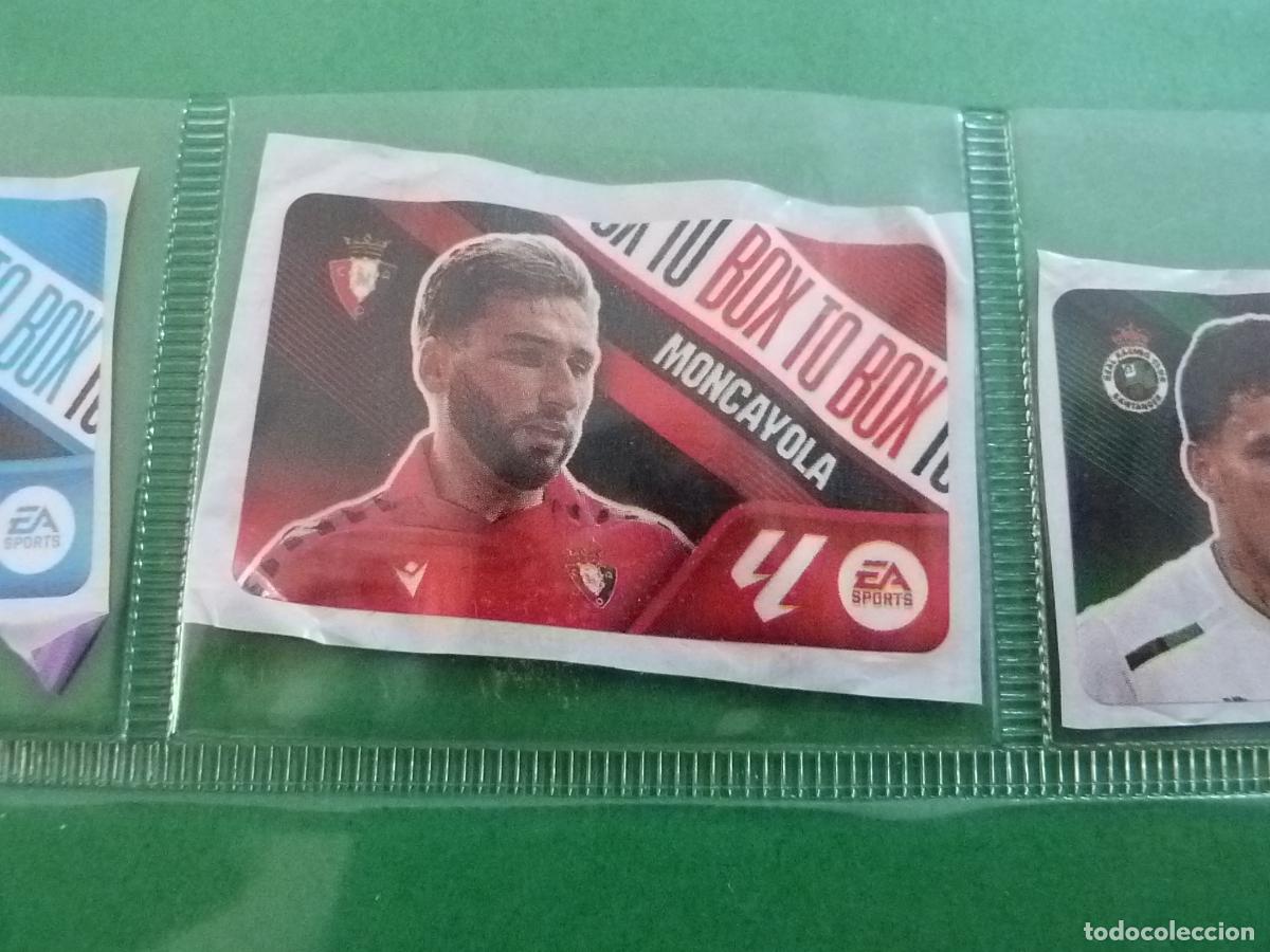 Cromos de f&uacute;tbol: CHICLE DE F&Uacute;TBOL MONCAYOLA AT. OSASUNA LIGA ESTE 2026-2027/26-27 DE PANINI