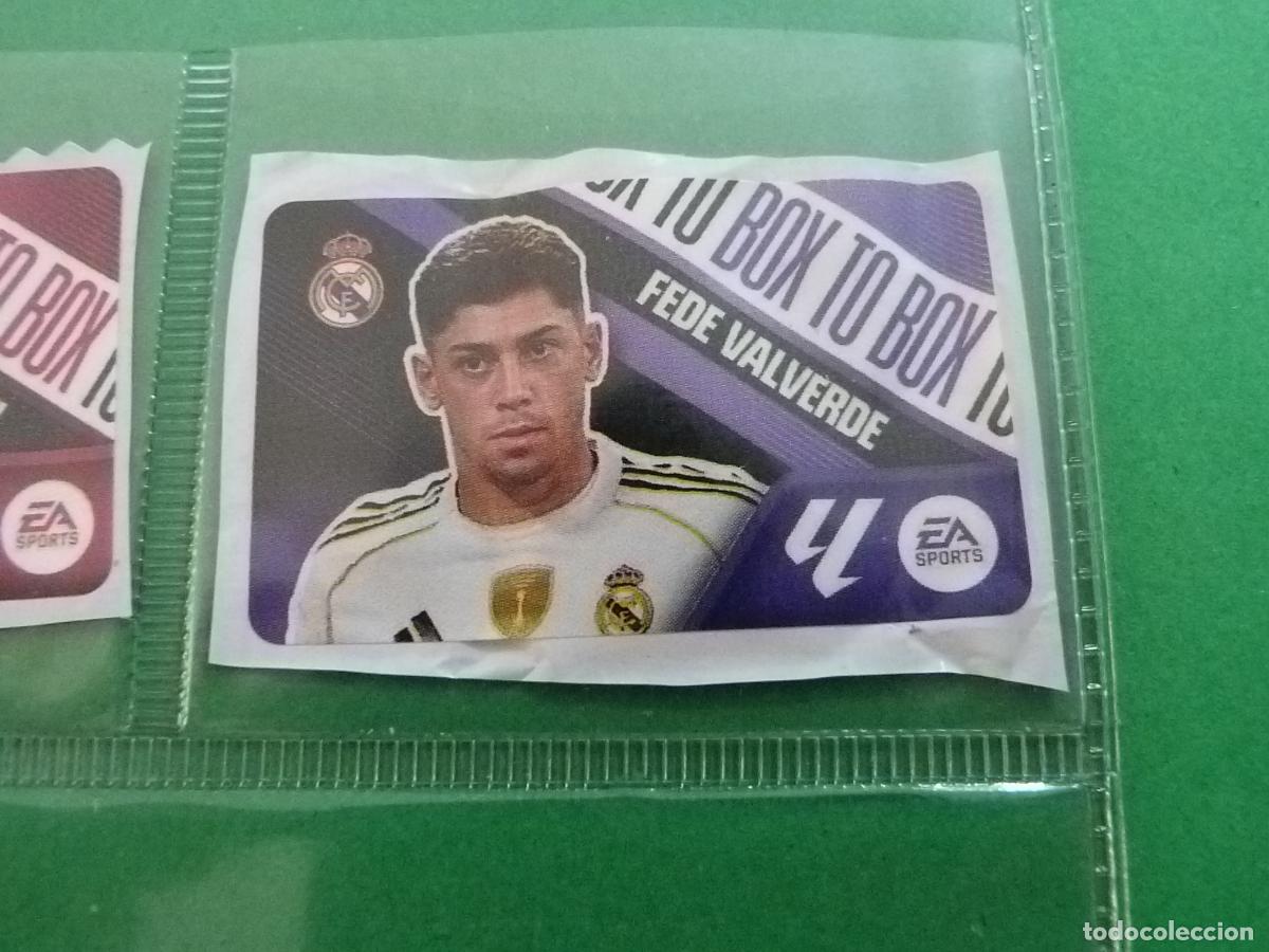 Cromos de f&uacute;tbol: CHICLE DE F&Uacute;TBOL FEDE VALVERDE REAL MADRID C.F. LIGA ESTE 2026-2027/26-27 DE PANINI