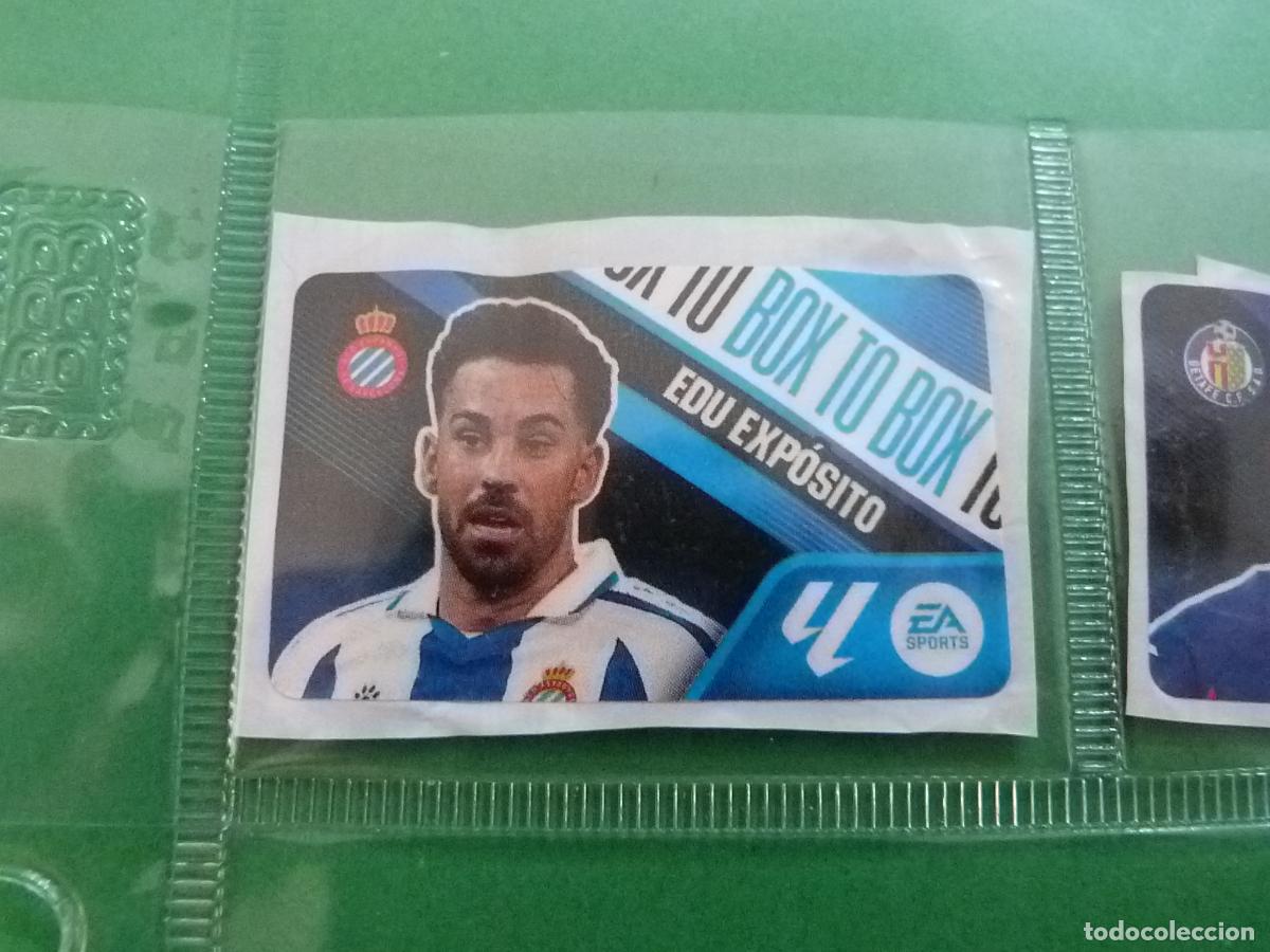 Cromos de f&uacute;tbol: CHICLE DE F&Uacute;TBOL EDU EXPOSITO R.C.D. ESPA&Ntilde;OL-ESPANYOL LIGA ESTE 2026-2027/26-27 DE PANINI