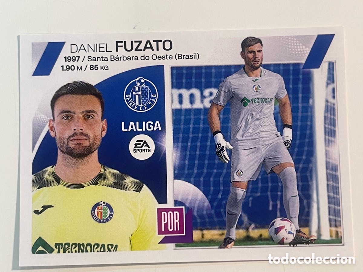 Cartes &agrave; collectionner de Football: Cromo &rdquo;DANIEL FUZATO&rdquo; GETAFE FC colecci&oacute;n album de cromos LIGA 2023-24 Coleccciones Este Panini