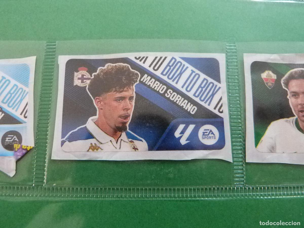 Cromos de f&uacute;tbol: CHICLE DE F&Uacute;TBOL MARIO SORIANO DEPORTIVO LA CORU&Ntilde;A LIGA ESTE 2026-2027/26-27 DE PANINI