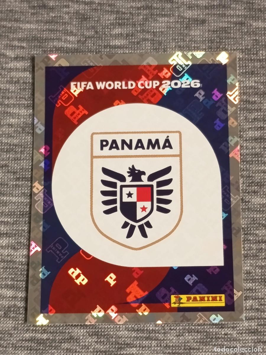 Cromos de f&uacute;tbol: ESCUDO PANAMA PAN 1 STICKER MUNDIAL 2026 PANINI FIFA WORLD CUP NUEVO