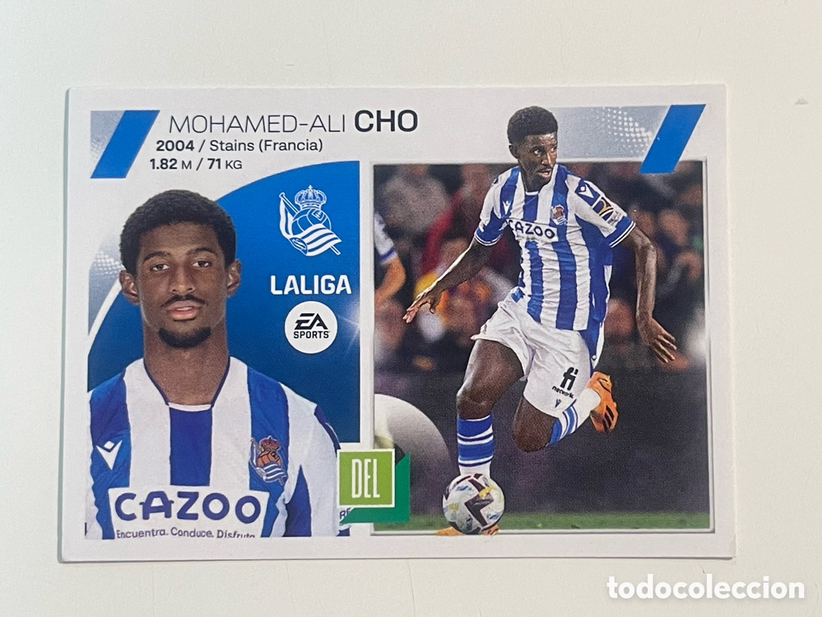 Figurine di Calcio: Cromo &rdquo;CHO&rdquo; REAL SOCIEDAD colecci&oacute;n album de cromos LIGA 2023-24 Coleccciones Este Panini