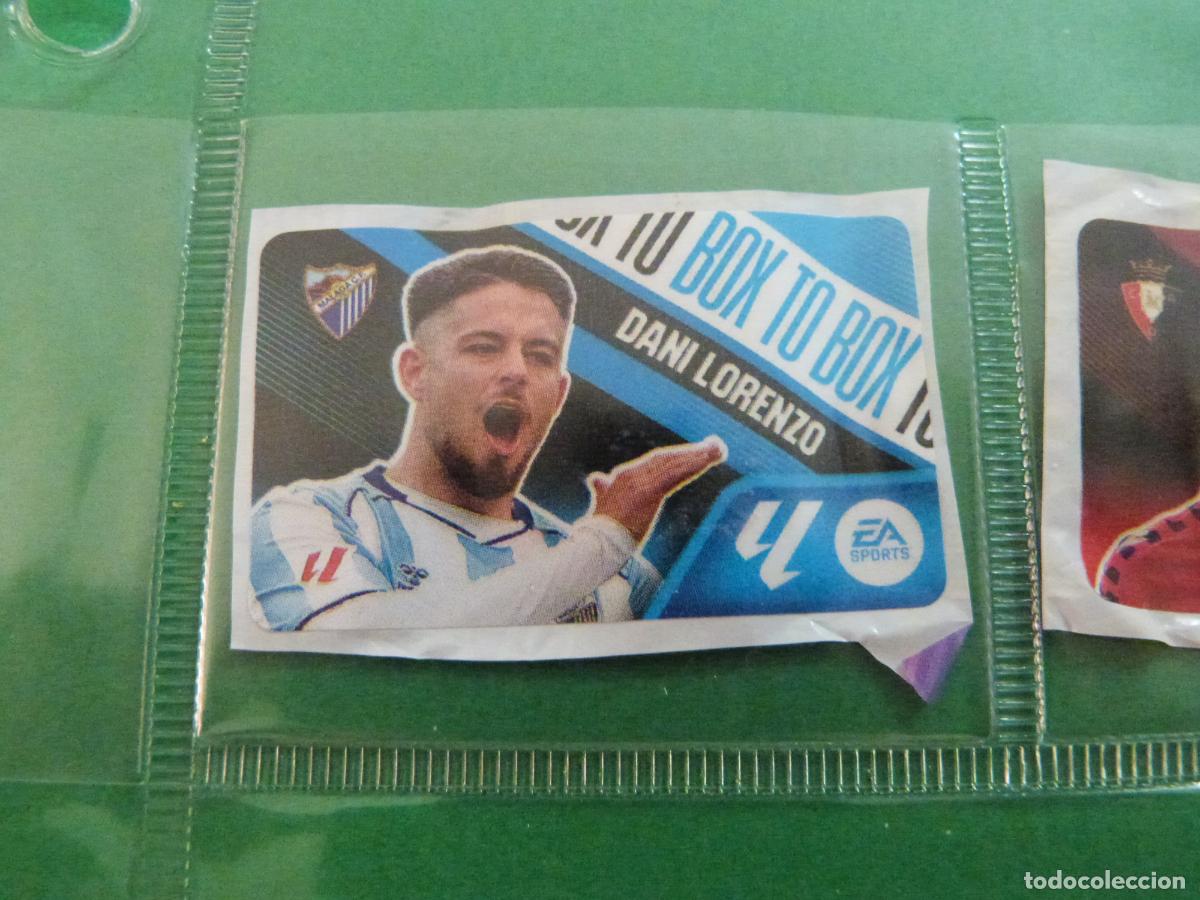 Cromos de f&uacute;tbol: CHICLE DE F&Uacute;TBOL DANI LORENZO MALAGA C.F. LIGA ESTE 2026-2027/26-27 DE PANINI