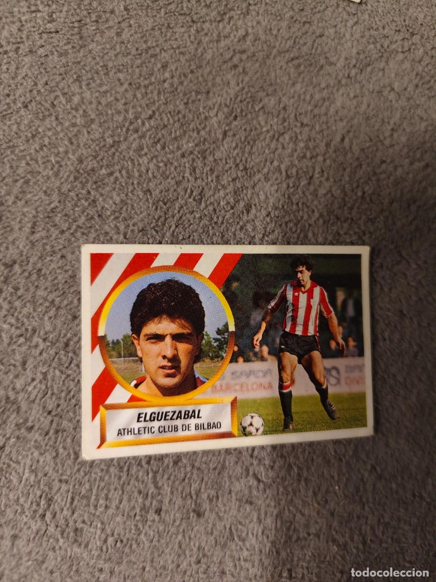 Cartes &agrave; collectionner de Football: EDICIONES ESTE 88 89 12 ELGUEZ&Aacute;BAL ATHLETIC CLUB BILBAO 1988 1989 LIGA NUNCA PEGADO AAR