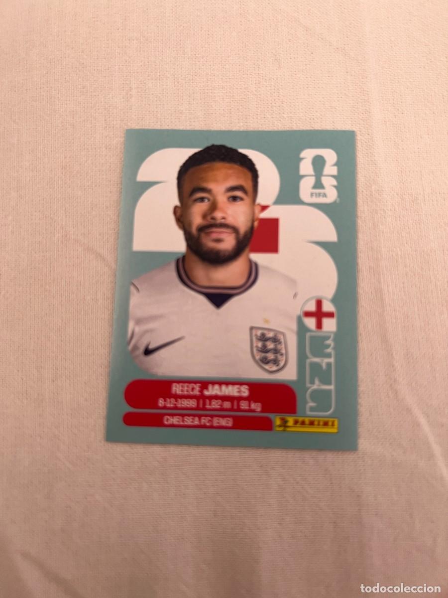 Cromos de f&uacute;tbol: REECE JAMES SELECCI&Oacute;N INGLATERRA 7 PANINI MUNDIAL FIFA WORLD CUP 2026 PANINI