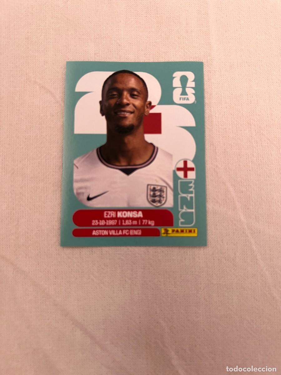 Fu&szlig;ball-Sticker: EZRI KONSA SELECCI&Oacute;N INGLATERRA 5 PANINI MUNDIAL FIFA WORLD CUP 2026 PANINI