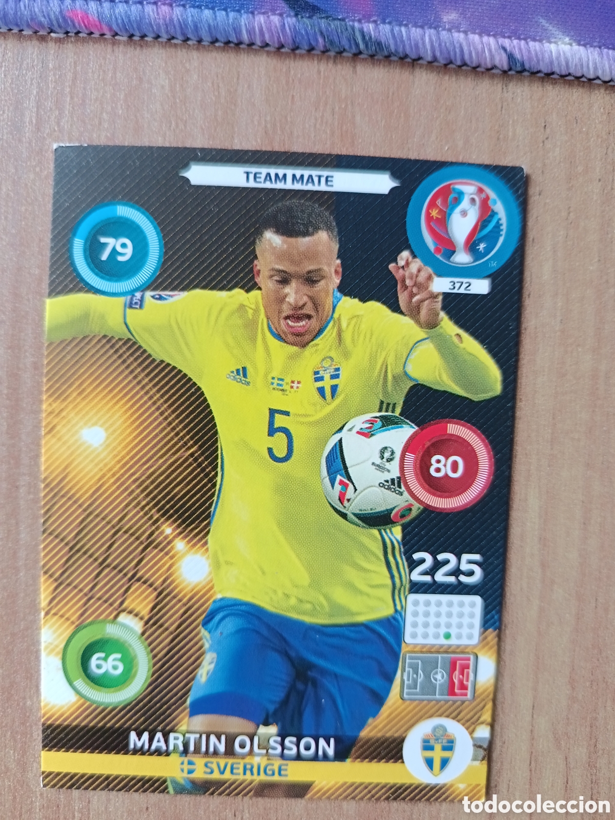 Fu&szlig;ball-Sticker: 372 Mart&iacute;n Panini Adrenalyn XL UEFA Euro 2016 Eurocopa 16