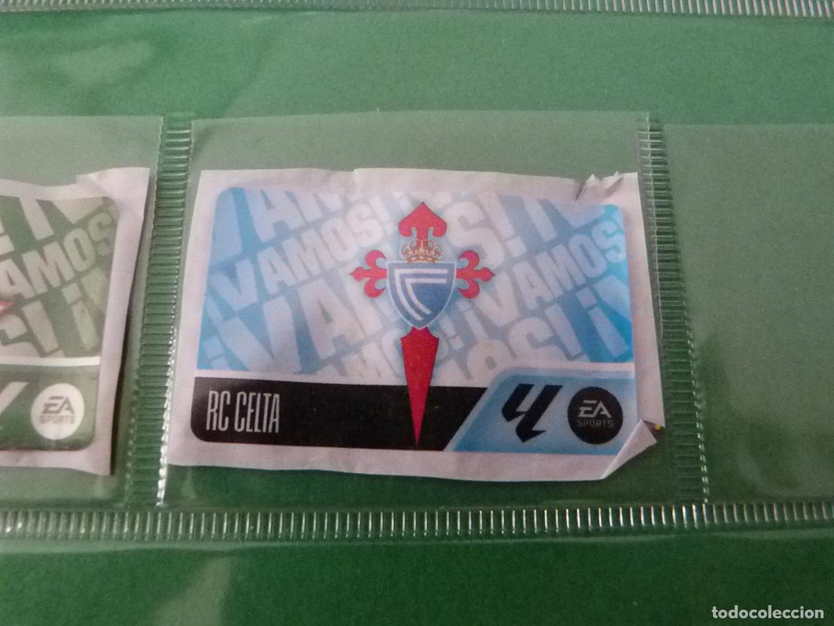 Cromos de f&uacute;tbol: CHICLE DE F&Uacute;TBOL ESCUDO CELTA DE VIGO LIGA ESTE 2026-2027/26-27 DE PANINI