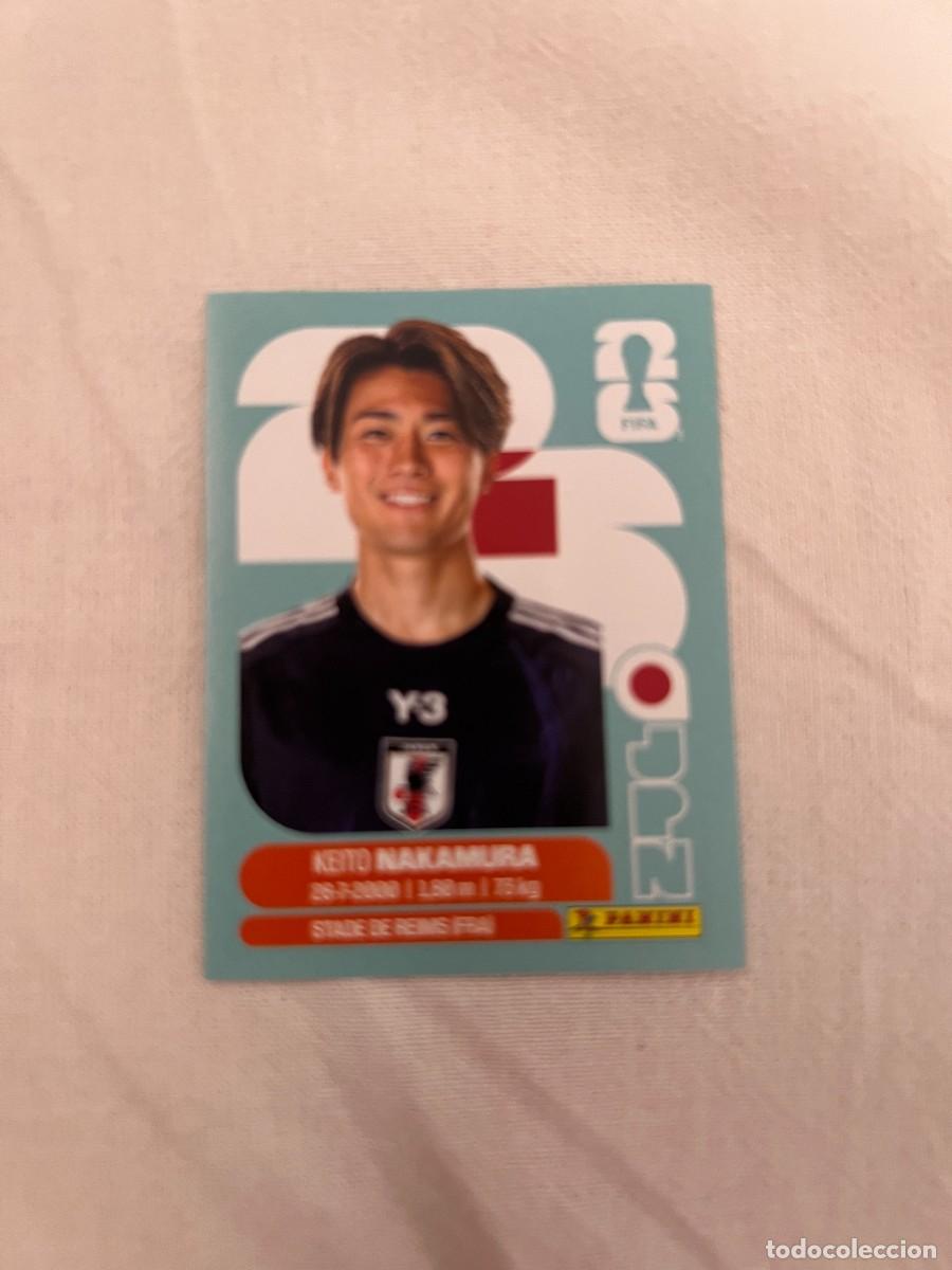Cromos de f&uacute;tbol: KEITO NAKAMURA SELECCI&Oacute;N JAP&Oacute;N 15 PANINI MUNDIAL FIFA WORLD CUP 2026 PANINI