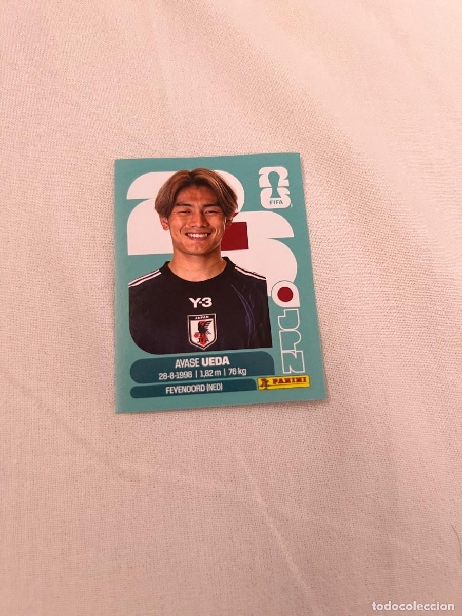 Cromos de f&uacute;tbol: AYASE UEDA SELECCI&Oacute;N JAP&Oacute;N 20 PANINI MUNDIAL FIFA WORLD CUP 2026 PANINI