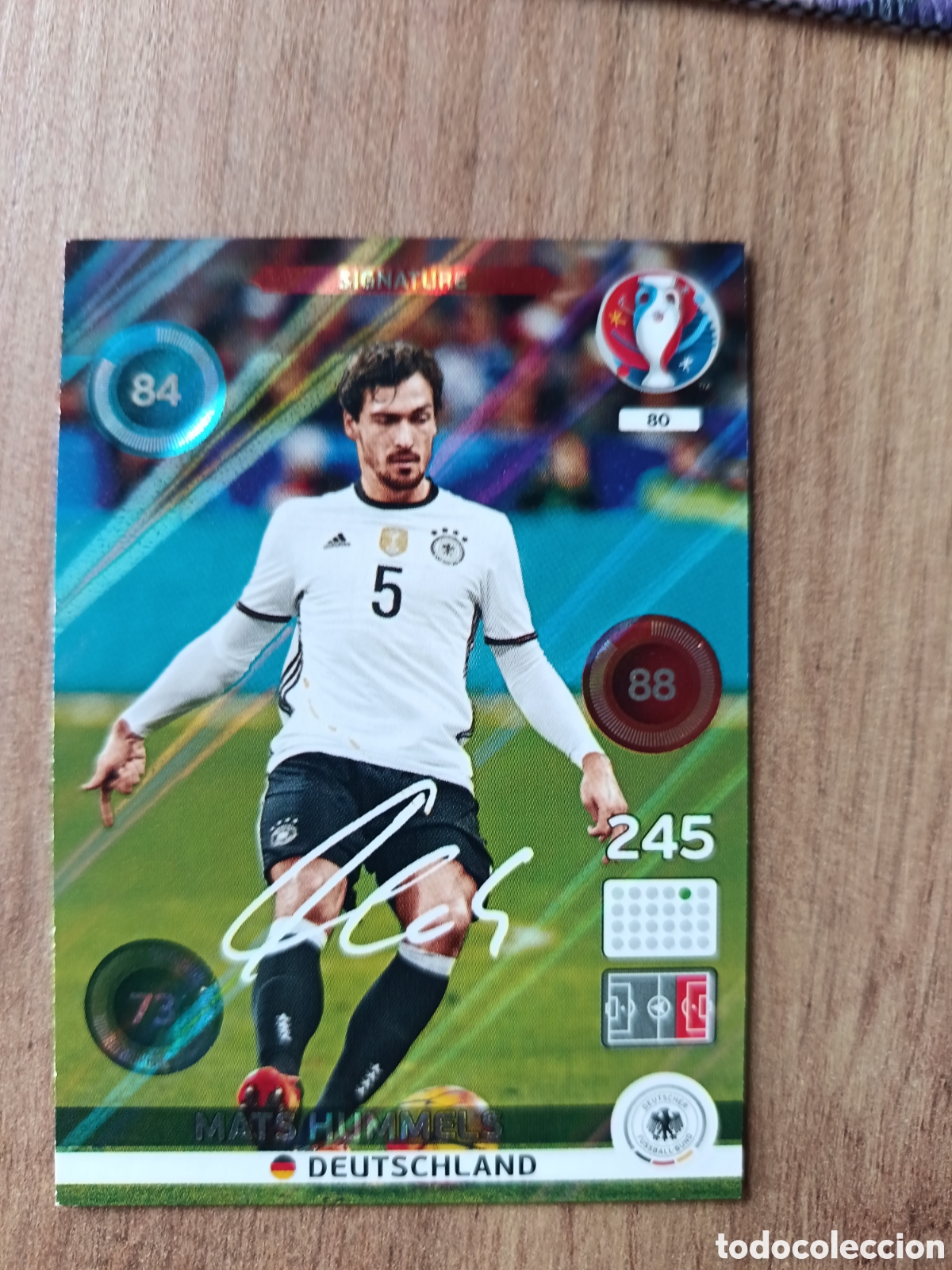Cromos de f&uacute;tbol: 80 Hummer Panini Adrenalyn XL UEFA Euro 2016 Eurocopa 16