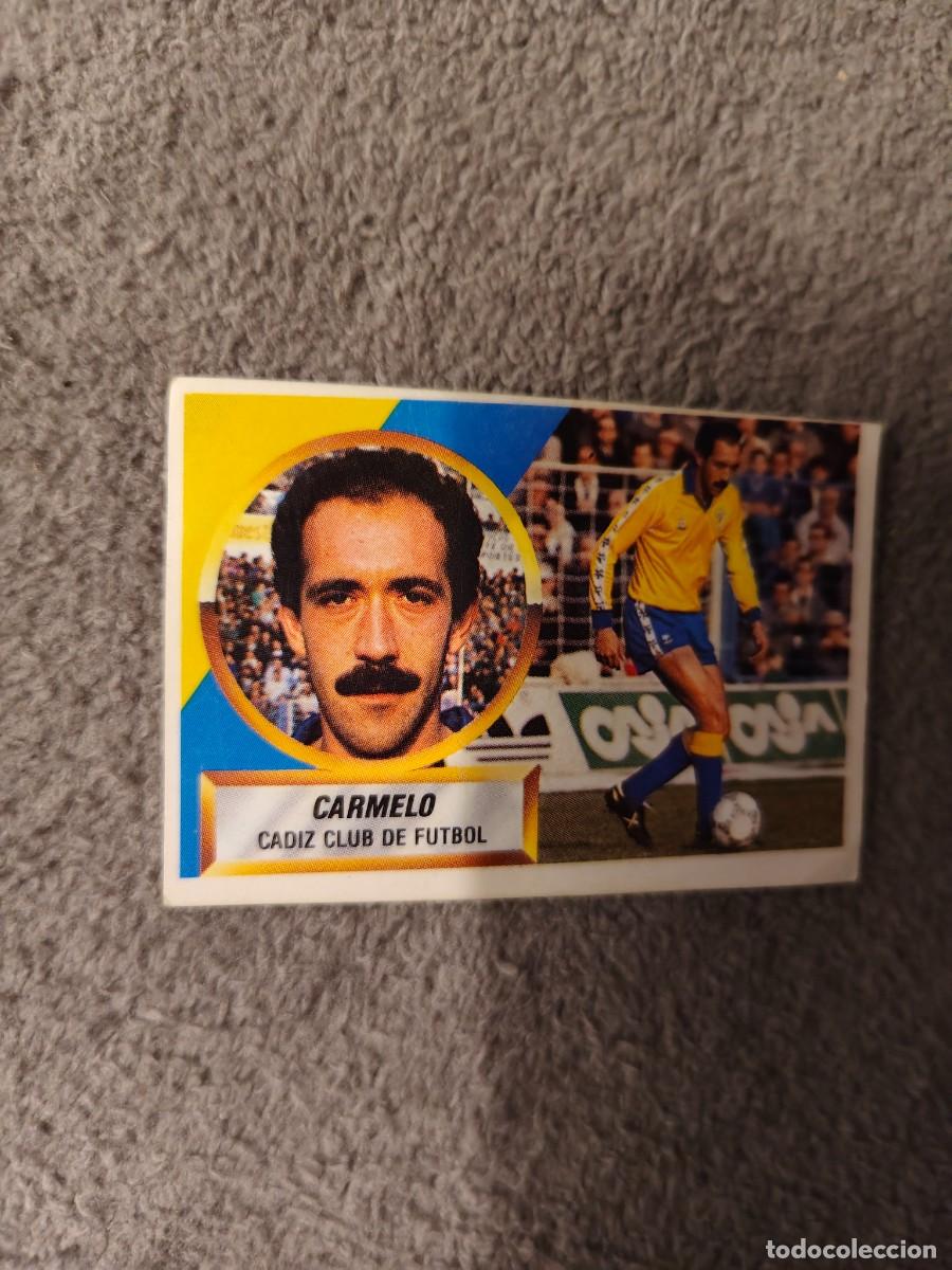Cromos de f&uacute;tbol: EDICIONES ESTE 88 89 4 CARMELO C&Aacute;DIZ C.F. 1988 1989 LIGA NUNCA PEGADO AAR