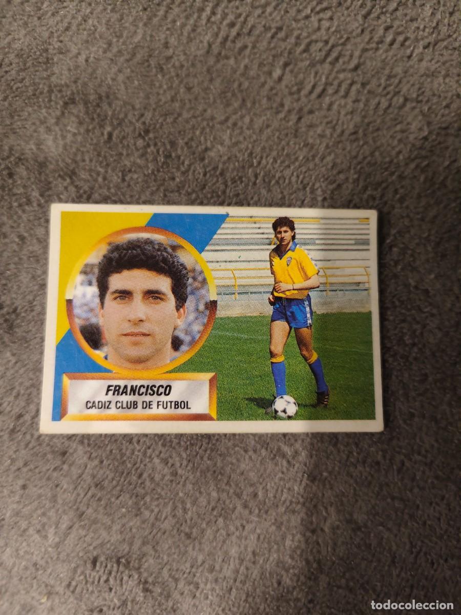 Figurine di Calcio: EDICIONES ESTE 88 89 8 FRANCISCO C&Aacute;DIZ C.F. 1988 1989 LIGA NUNCA PEGADO AAR