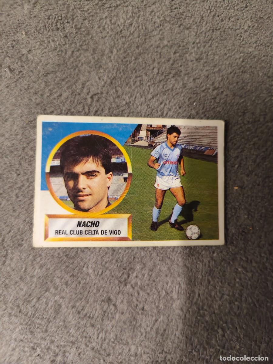 Figurine di Calcio: EDICIONES ESTE 88 89 3 NACHO R.C. CELTA 1988 1989 LIGA NUNCA PEGADO AAR