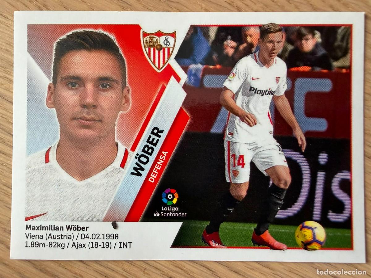 Figurine di Calcio: 5A 5 A W&Ouml;BER SEVILLA 19 20 2019 2020 LIGA SANTANDER COLECCIONES ESTE SIN PEGAR STICKER