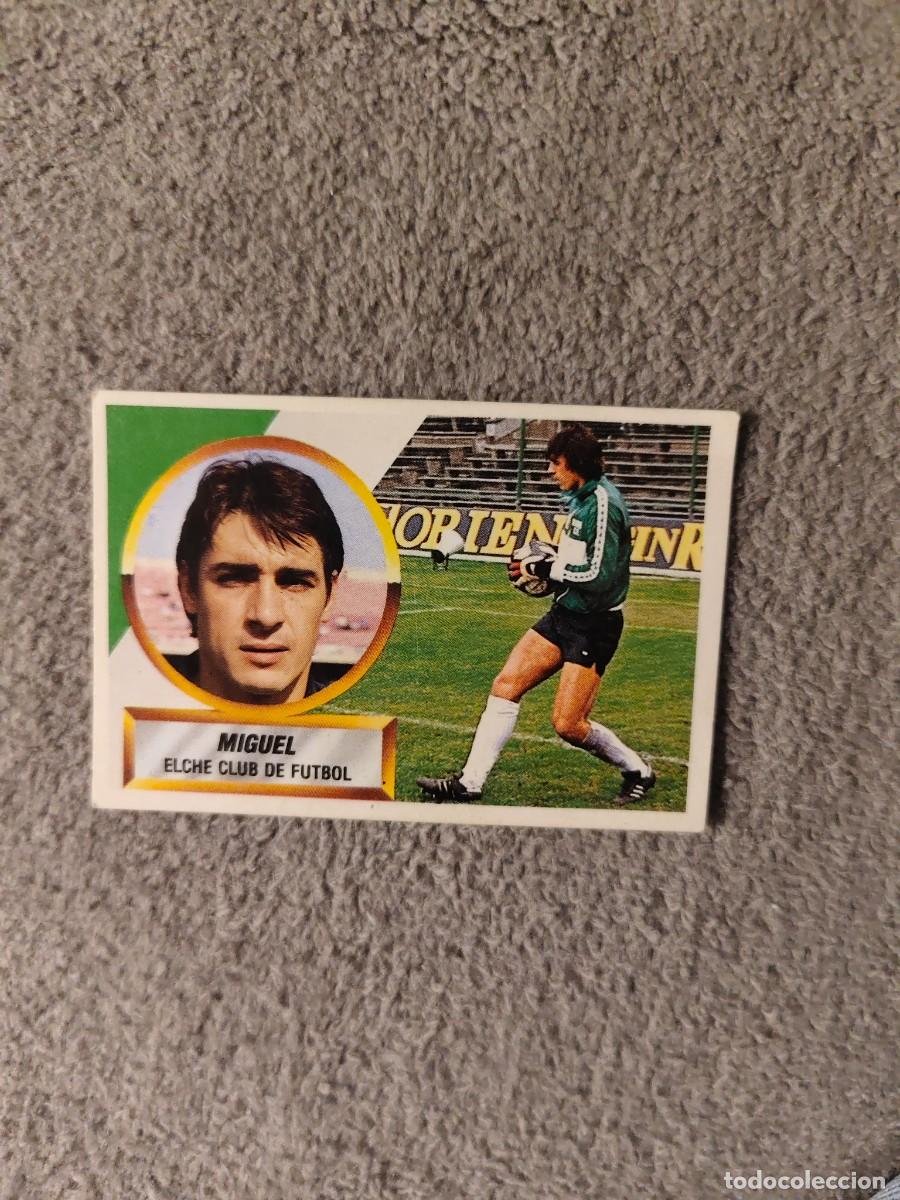 Figurine di Calcio: EDICIONES ESTE 88 89 1 MIGUEL ELCHE C.F. 1988 1989 LIGA NUNCA PEGADO AAR
