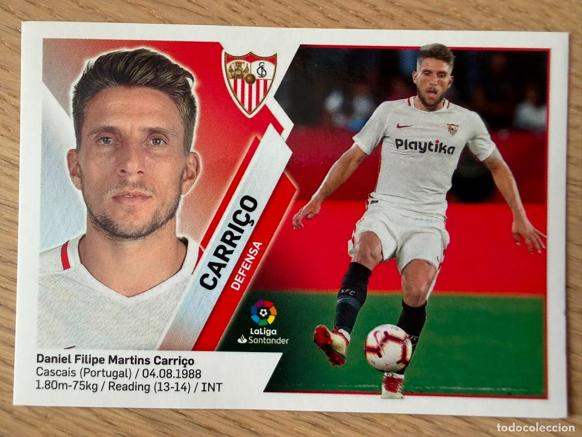 Cromos de f&uacute;tbol: 5B 5 B CARRI&Ccedil;O SEVILLA 19 20 2019 2020 LIGA SANTANDER COLECCIONES ESTE SIN PEGAR STICKER