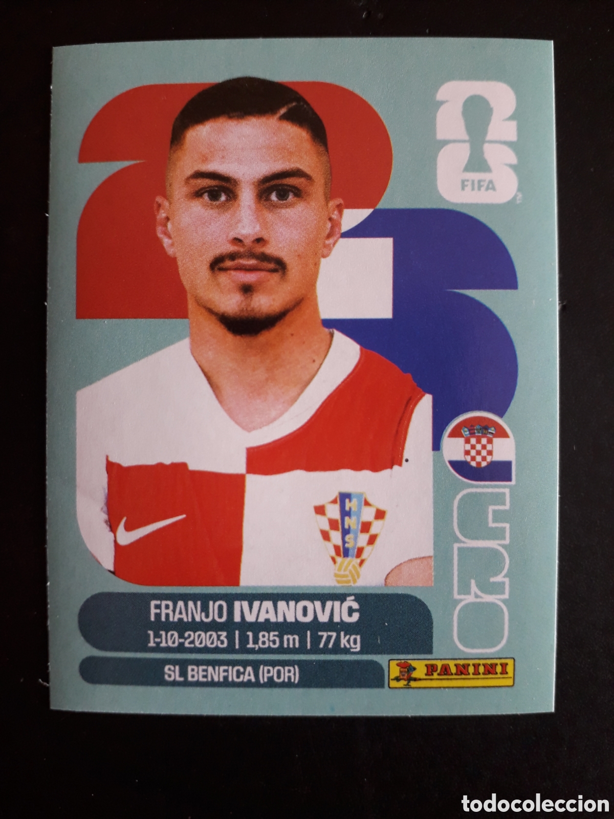 Cromos de f&uacute;tbol: IVANOVIĆ CROACIA CRO 20 MUNDIAL F&Uacute;TBOL 2026 FIFA WORLD CUP PANINI SIN PEGAR PEDIDO M&Iacute;NIMO 3&euro;