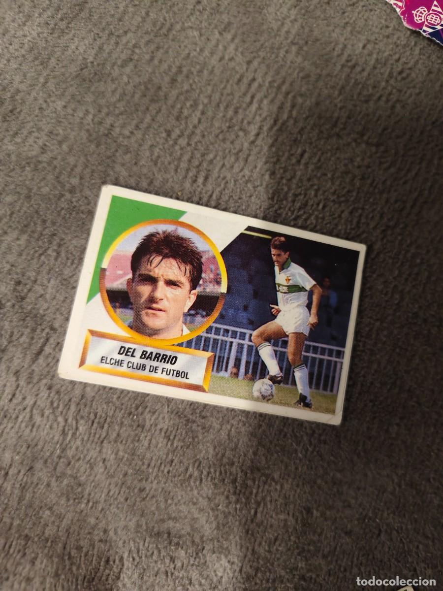 Cromos de f&uacute;tbol: EDICIONES ESTE 88 89 10 DEL BARRIO ELCHE C.F. 1988 1989 LIGA NUNCA PEGADO AAR