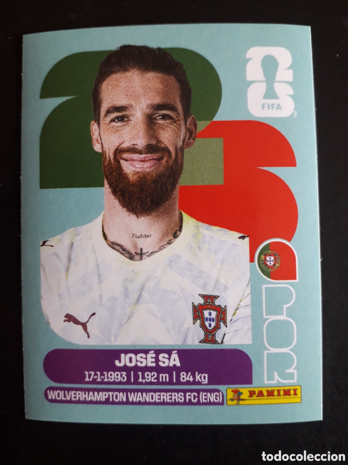 Cromos de f&uacute;tbol: JOS&Eacute; S&Aacute; PORTUGAL POR 3 MUNDIAL F&Uacute;TBOL 2026 FIFA WORLD CUP PANINI SIN PEGAR PEDIDO M&Iacute;NIMO 3&euro;.