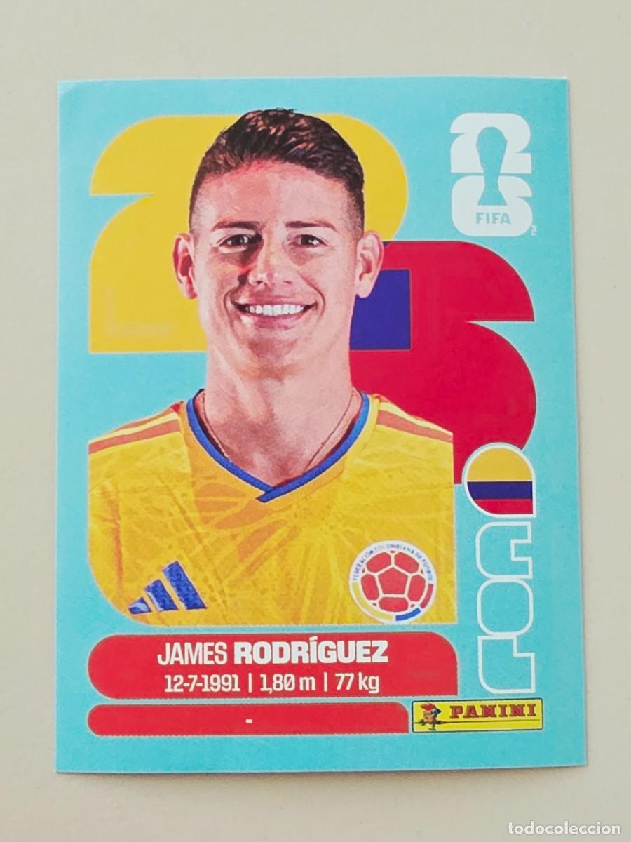 Cromos de f&uacute;tbol: COL 14 James Rodr&iacute;guez, Colombia, Panini FIFA World Cup Mundial 2026 Sticker