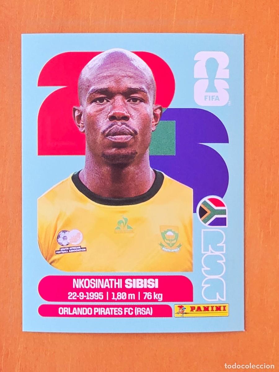 Cromos de f&uacute;tbol: RSA 10 Nkosinathi Sibisi, Sud&aacute;frica, Panini FIFA World Cup Mundial 2026 Sticker