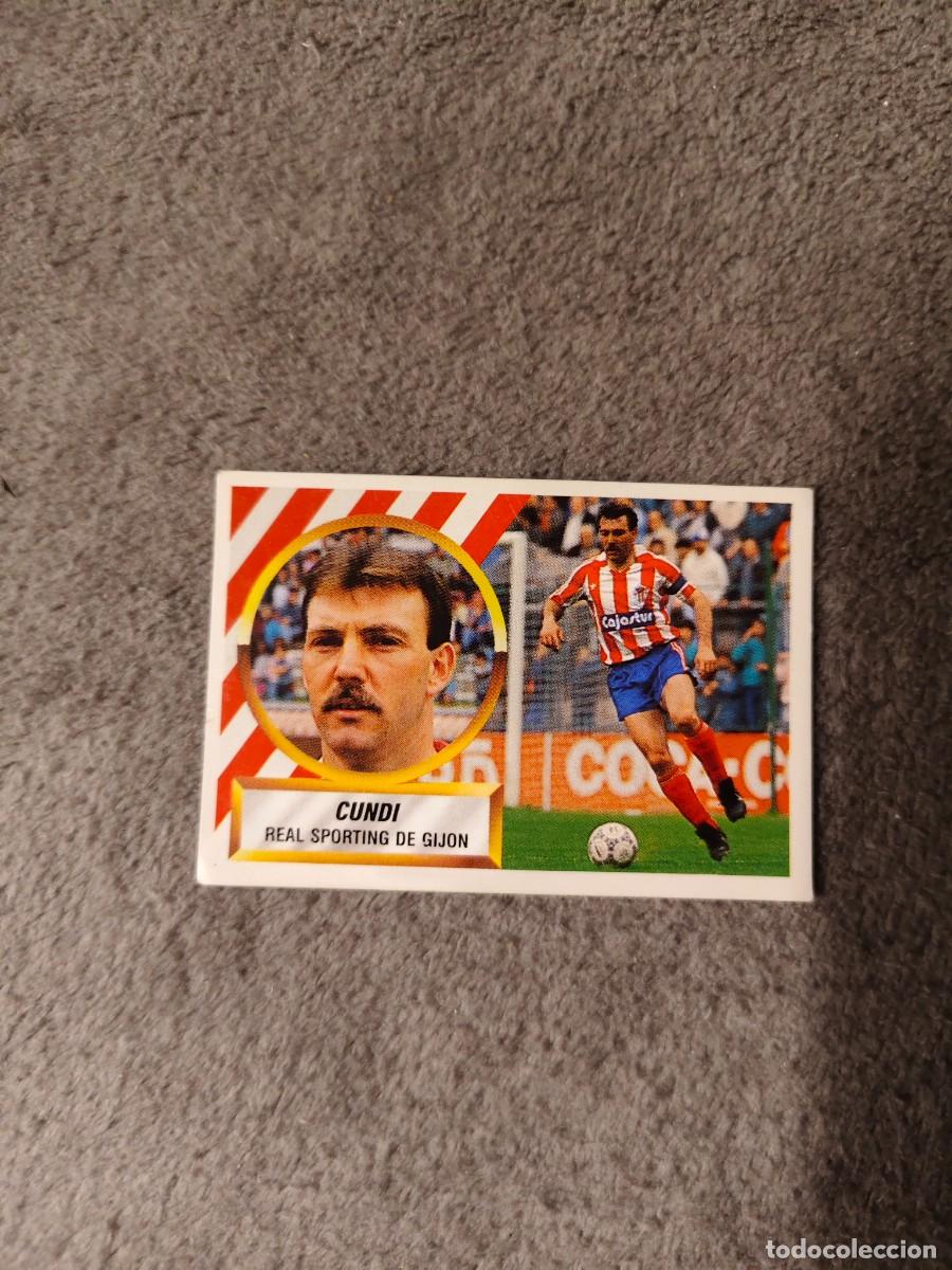 Cromos de f&uacute;tbol: EDICIONES ESTE 88 89 4 CUNDI SPORTING DE GIJ&Oacute;N 1988 1989 LIGA NUNCA PEGADO AAR