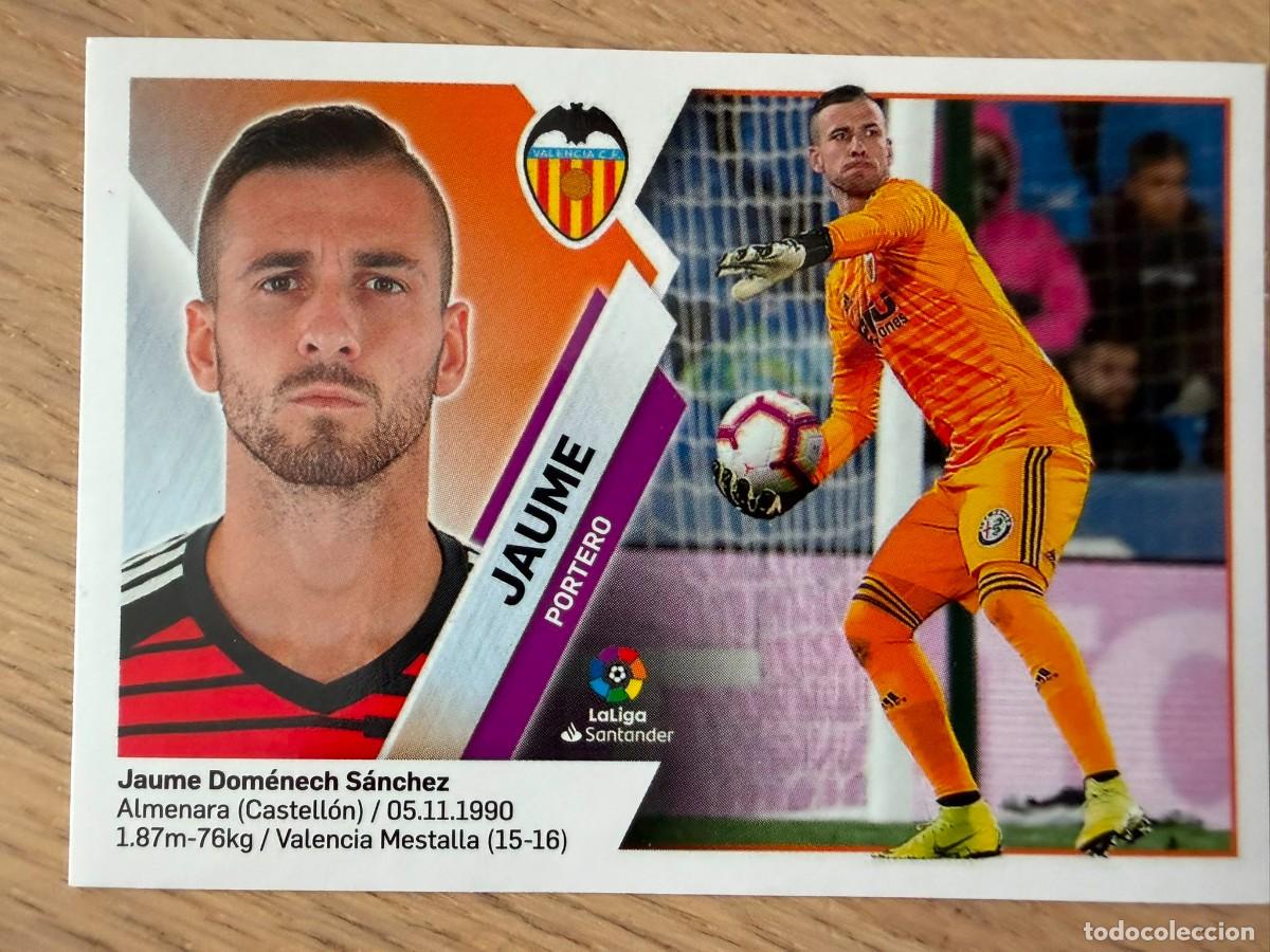 Fu&szlig;ball-Sticker: 2 JAUME VALENCIA 19 20 2019 2020 LIGA SANTANDER COLECCIONES ESTE SIN PEGAR STICKER