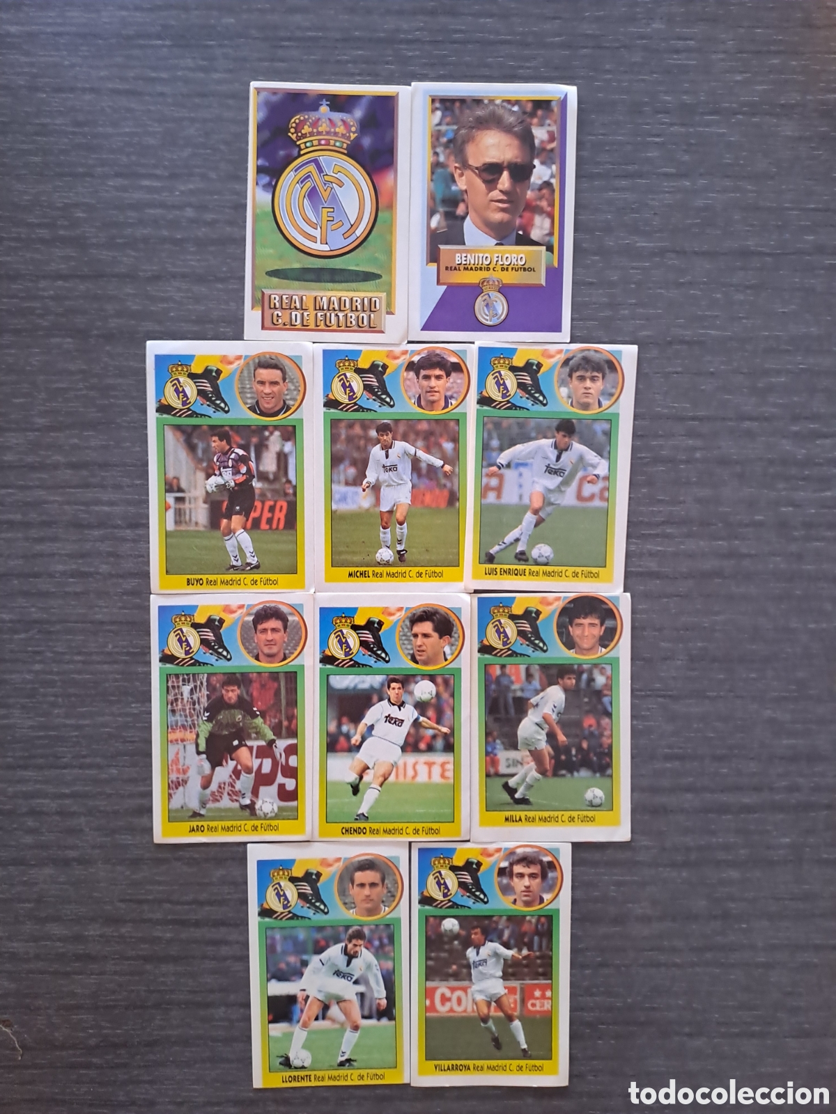 Cromos de f&uacute;tbol: REAL MADRID 93-94 &mdash; SIN PEGAR &mdash; EDICIONES ESTE ADHESIVOS