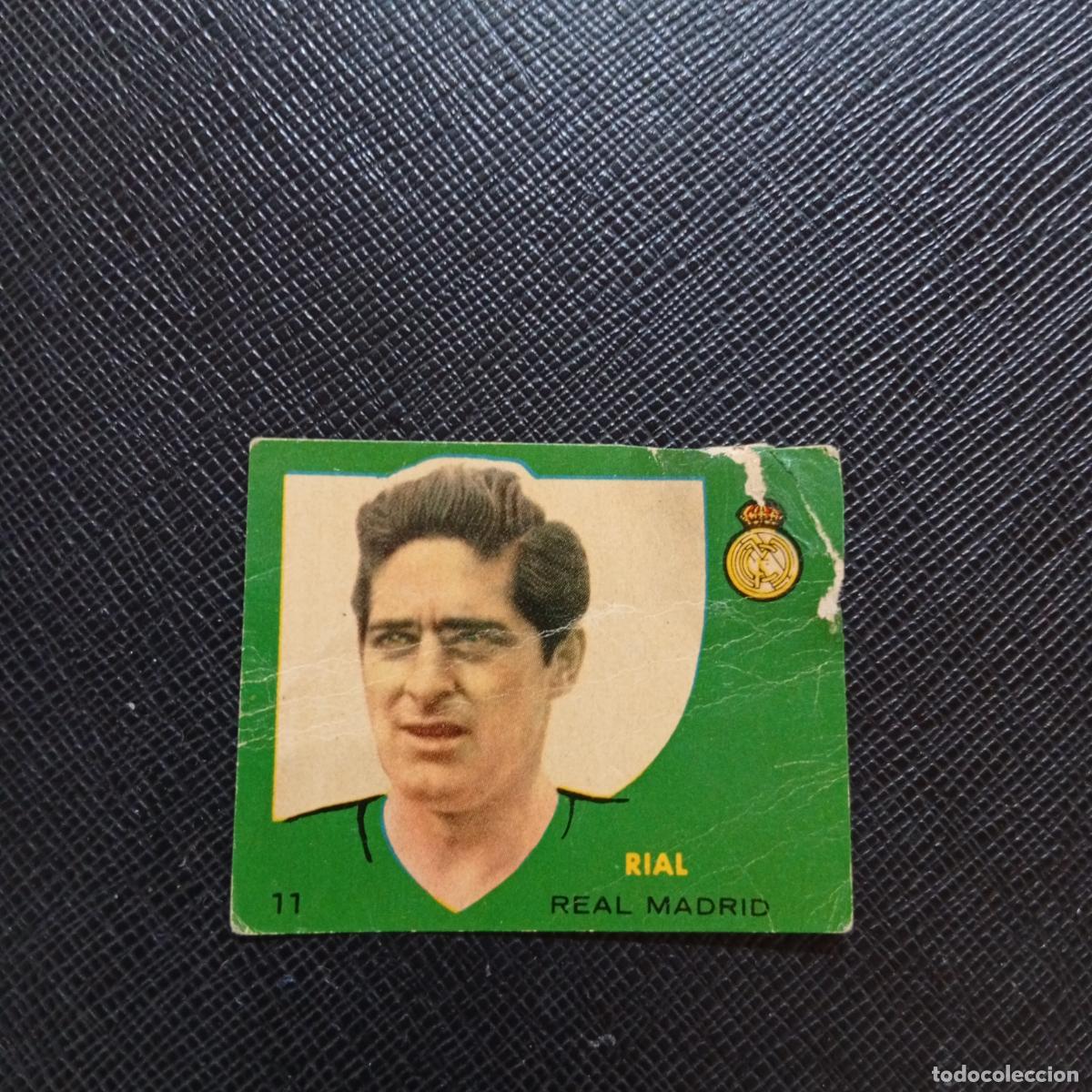 Cromos de Futebol: 11 RIAL REAL MADRID BRUGUERA 1958 1959 CROMO FUTBOL 58 59 LIGA - DESPEGADO - A35 PG253