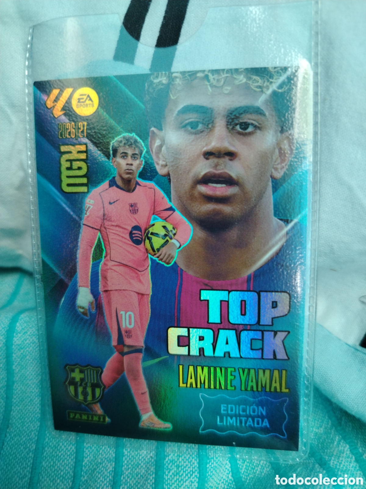 Cromos de f&uacute;tbol: Top Crack&rdquo; Edici&oacute;n Limitada de Lamine Yamal (FC Barcelona)