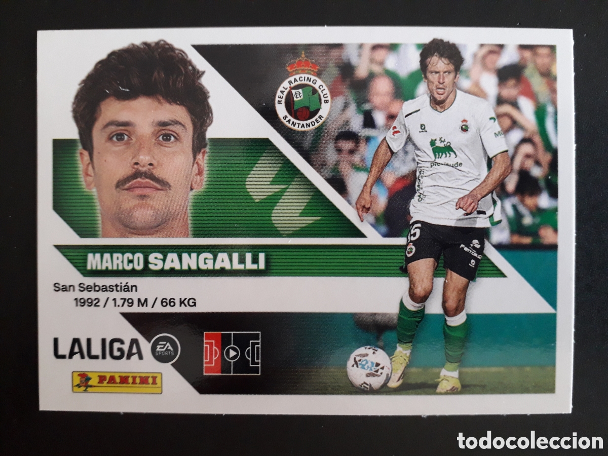 Cartes &agrave; collectionner de Football: SANGALLI RACING DE SANTANDER N&deg; 6 ED ESTE 2026 2027 26 27 SIN PEGAR PEDIDO M&Iacute;NIMO 3&euro;.