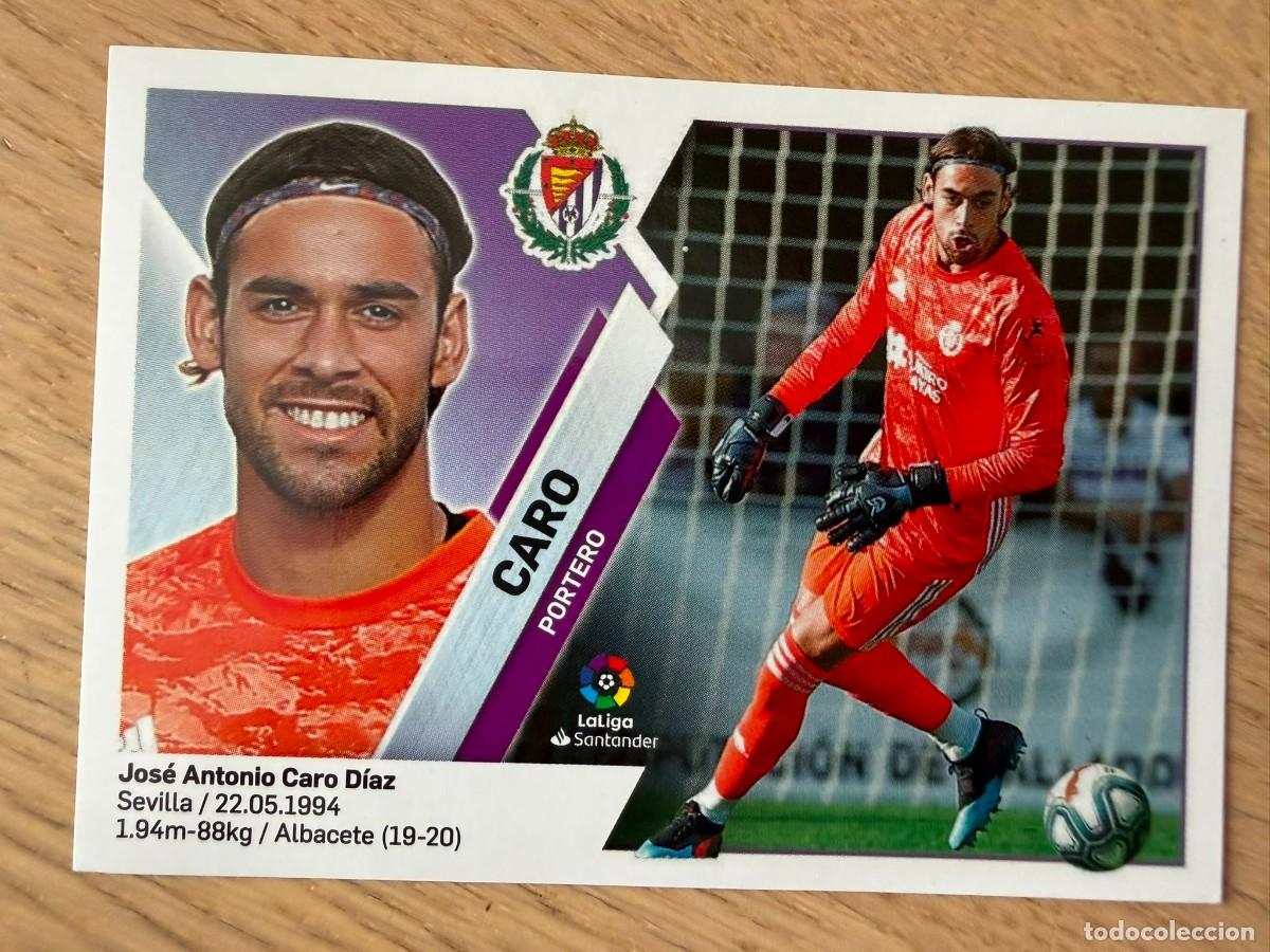 Cromos de f&uacute;tbol: 2 CARO VALLADOLID 19 20 2019 2020 LIGA SANTANDER COLECCIONES ESTE SIN PEGAR STICKER